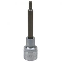 Chave caixa macho hexa H5 1/2" 100mm Jonnesway S09H4305