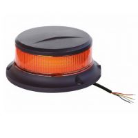 ROTATIVO LED AMBAR R65 4 CABLES SINCRONIZABLE