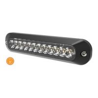 Farolim LED Perigo, 12 LEDs, Cor de luz: amarelo / Transparente