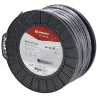 Fio de corte, 3,5 mm x 95 m, quadrada, cinzento, Titanium Power da