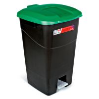 Contentor do Lixo Eco Tayg 60 l. Preto/ verde con Pedal