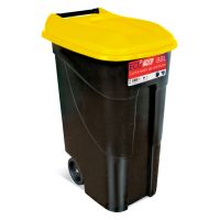 Contentor do Lixo Eco Tayg 80 l. Preto/yellow