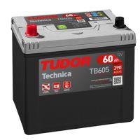 Bateria Tudor Technica TB605 60Ah 480A +E 230x173x222