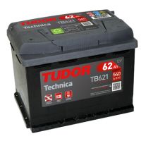 Bateria Tudor Technica TB621 62Ah 540A +E 242x175x190