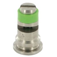 Bico padrão, jato impacto/espelho TF 015, aço inoxidável, verde, TeeJet