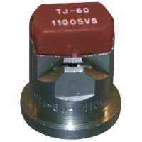 Bico anti-deriva, venturi, jato duplo plano TJ 110° 05, aço inoxidável, castanho, TeeJet
