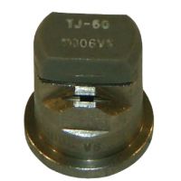 Bico anti-deriva, venturi, jato duplo plano TJ 110° 06, aço inoxidável, cinzento, TeeJet