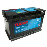 Bateria Tudor EFB TL800 80Ah 800A +D 315x175x190