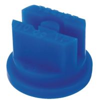 Bico padrão, jato plano único TP 110° 03, plástico, azul, TeeJet