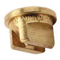 Bico padrão, jato plano único TP 110° 04, latão, TeeJet