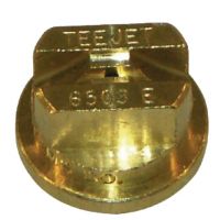 Bico padrão, jato plano único TP 65° 3, latão, TeeJet