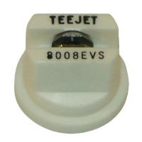 Bico padrão, jato plano único TP 80° 08, aço inoxidável, branco, TeeJet