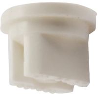 Bico padrão, jato plano único TP 80° 08, plástico, branco, TeeJet