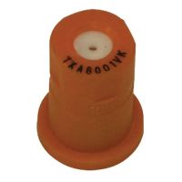 Bico padrão, jato cónico TXA 80° 01, cerâmico, laranja, TeeJet