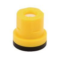Bico anti-deriva, venturi, jato cónico único TXR 80°, cerâmico, amarelo, TeeJet