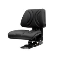 Assento com suspensão mecânica, em vinil