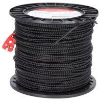Fio de corte, 3,5 mm x 143 m, quadrada, preta,  Nylsaw
