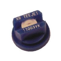Bico padrão, duplo, jato plano XR 110° 03, cerâmica, azul, TeeJet