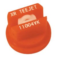 Bico padrão, duplo, jato plano XR 110° 04, cerâmica, vermelho, TeeJet