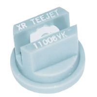 Bico padrão, duplo, jato plano XR 110° 06, cerâmica, cinzento, TeeJet