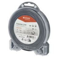 Fio de nylon Ø2,7x15 m, torção oval, preto,  Endura