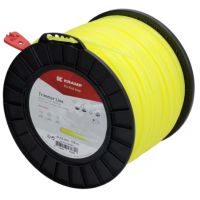 Fio de corte, Ø4mm x 158m, redonda, amarela,
