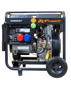 DG10000LEK-T gerador diesel trifásico Full Power vista geral do equipamento
